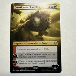 Domri, Anarch of Bolas (Borderless) [Bloomburrow Commander] MTG - Image 1