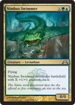 Nimbus Swimmer - Foil NM, English MTG Gatecrash - Image 1