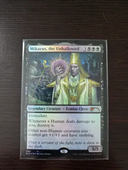 Mikaeus, the Unhallowed Secret Lair Drop Foil NM SLD 490 Livia Prima - Image 1