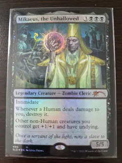 Mikaeus, the Unhallowed Secret Lair Drop Foil NM SLD 490 Livia Prima - Image 2