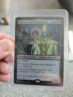 Mikaeus, the Unhallowed Secret Lair Drop Foil NM SLD 490 Livia Prima - Image 4