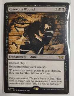 Grievous Wound Duskmourn: House of Horror Regular - Image 1