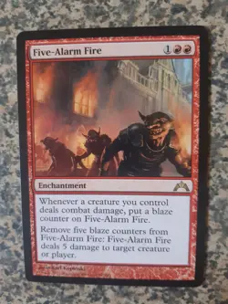 MTG - 1 x Five-Alarm Fire - Gatecrash - Image 1