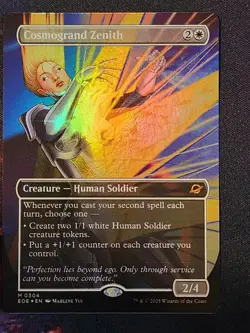 Cosmogrand Zenith -Borderless Foil- Edge of Eternities Mythic EOE 304 mtg NM/M - Image 1
