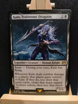 Kain, Traitorous Dragoon - Final Fantasy - Rare - NM (see pics) MTG - Image 1