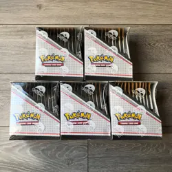 5 x Pokemon Darkness Ablaze & Rebel Clash Blister Boxes (120 Booster Packs) - Image 1