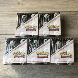 5 x Pokemon Darkness Ablaze & Rebel Clash Blister Boxes (120 Booster Packs) - Image 2