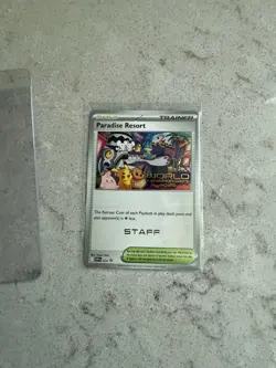 POKEMON WORLD CHAMPIONSHIP 2025 SVP 224 PARADIS RESORT STAFF ANAHEIM - Image 1