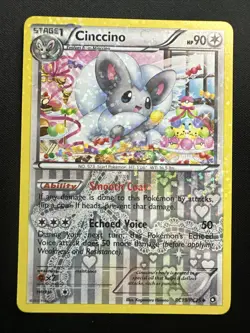 Cinccino RC19/RC25 Legendary Treasures: Radiant Collection Holo Pokemon LP/NM(B) - Image 1