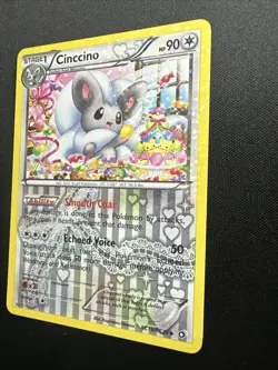 Cinccino RC19/RC25 Legendary Treasures: Radiant Collection Holo Pokemon LP/NM(B) - Image 2