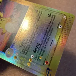 Raichu 13/95 EX Team Magma vs Aqua Reverse Holo Pokemon Card E Reader 2004 Rare - Image 5