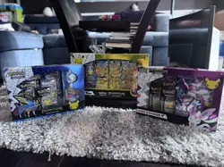 Pokemon TCG 2021 Celebrations Pikachu V-UNION Deluxe Pin & Dark Silveon V SEALED 820650809156 - Image 1
