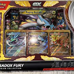 New! Pokemon: Paradox Fury Premium Collection - 2024 Amazon Holiday Exclusive - Image 1