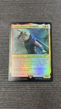 Cloud, Planet's Champion - Foil - Final Fantasy - NM PRM 0003 - Image 1