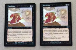Magic The Gathering: MERCADIAN MASQUES SNUFF OUT LOT OF 2!! (#2) EX-NM. MTG - Image 1