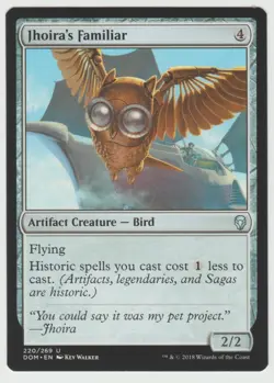 MTG Single Jhoira's Familiar Dominaria Regular - Image 1