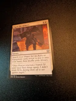 MTG Magic the Gathering Open the Armory (34/794) Commander Legends NM - Image 1