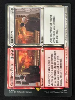 1x MTG Gallifrey Falls No More - Universes Beyond: Doctor Who (WHO) #131 - Image 1
