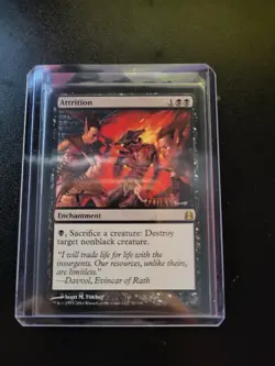 MTG Magic the Gathering NM Attrition Commander - Image 1