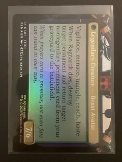 Fang, Fearless L'Cie - U 0381 Foil - MTG - Final Fantasy - Image 2