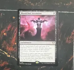 Bloodchief Ascension Commander Masters Regular MTG 139 - Image 1