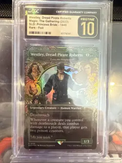 2023 MTG Princess Bride Westley Dread Pirate Roberts CGC PRISTINE 10 - Image 1