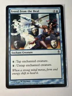 Freed from the Real Saviors of Kamigawa Regular Magic The Gathering - Image 1