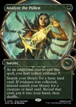 FOIL Analyze the Pollen (Showcase) - Murders at Karlov Manor - Image 1