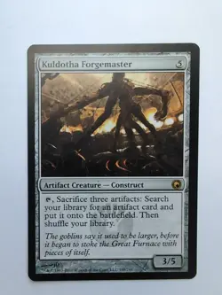 MTG Kuldotha Forgemaster (SOM) Scars of Mirrodin Regular Rare 169/249 - Image 1