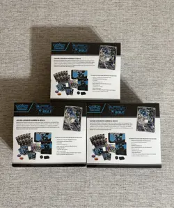 Lot of 3 Pokemon TCG S&V Black Bolt Elite Trainer Box ETB Sealed See Description - Image 2