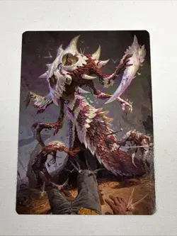 MTG Misprint Error Crimped Grist, The Hunger Tide Art Card Modern Horizons 2 - Image 1