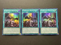 3x Forbidden Droplet | RA01-EN064 | Super Rares | NM | 1st Edition | Yu-Gi-Oh! - Image 1