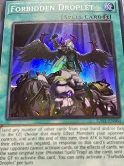 3x Forbidden Droplet | RA01-EN064 | Super Rares | NM | 1st Edition | Yu-Gi-Oh! - Image 2