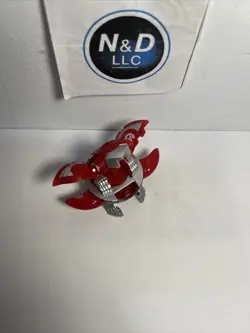 Bakugan Flash Ingram 850G Red Pyrus B2 Mechtanium Surge Battle Brawlers Spinning - Image 2