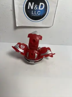 Bakugan Flash Ingram 850G Red Pyrus B2 Mechtanium Surge Battle Brawlers Spinning - Image 4