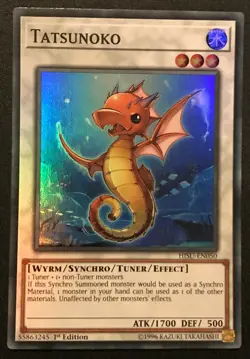 Tatsunoko | HISU-EN050 | Super Rare | 1st Edition | YuGiOh TCG - Image 1