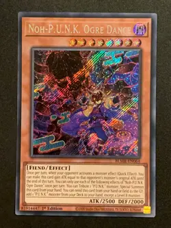 Noh-P.U.N.K. Ogre Dance | BLMR-EN064 | Secret Rare | 1st Edition | YuGiOh TCG - Image 1