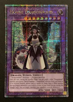 House Dragonmaid - RA03-EN037 - Quarter Century Rare - 1st Ed - YuGiOh - Image 1