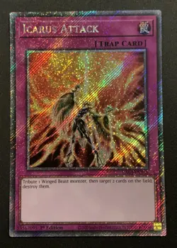 Icarus Attack - RA03-EN165 - Platimun Secret Rare - 1st Edition - YuGiOh - Image 1