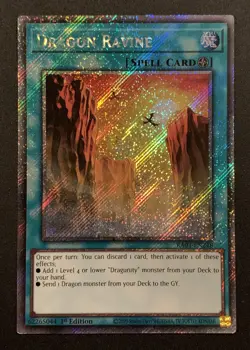 Dragon Ravine - RA03-EN248 - Platimun Secret Rare - 1st Edition - YuGiOh - Image 1