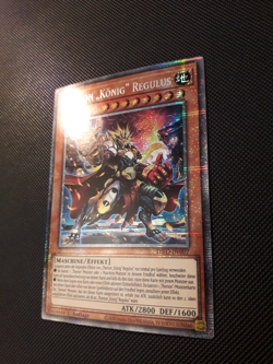 Yu-Gi-Oh! Therion "Konig" Regulus, DIFO-DE007, Starlight Rare, 1.A., Near Mint - Image 2