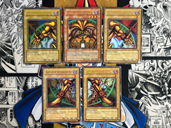Yu-Gi-Oh LOB Exodia The Forbidden One Complete Ultra Rare Set LP - Image 1