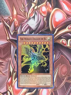 The Winged Dragon of Ra ORCS-ENSE2 Limited Edition Super Rare Yugioh Card - Image 1
