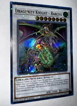 Yugioh x1 Dragunity Knight - Barcha Duel Terminal Ultra Rare HAC1-EN165 (NM!) - Image 1