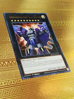 Superdimensional Robot Galaxy Destroyer - MAGO-EN130 - Rare - 1st Ed Yu-Gi-Oh - Image 1