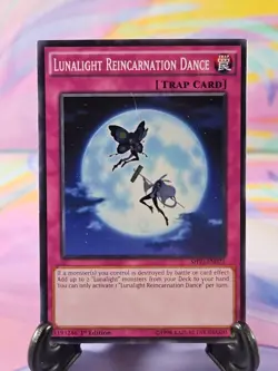 Yu-Gi-Oh TCG Card | Lunalight Reincarnation Dance SHVI-EN071 First Edition - Image 1