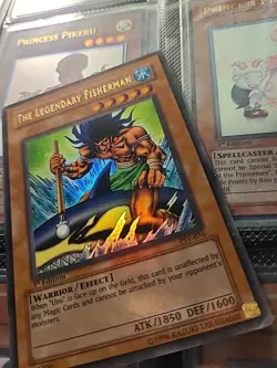 The Legendary Fisherman psv-076 1st Edition Wavy Print Holo Bleed - Image 2