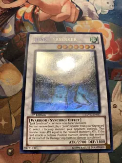 Junk Berserker - EXVC-EN037 Ghost Rare 1st ed LP Yugioh Card - Image 4