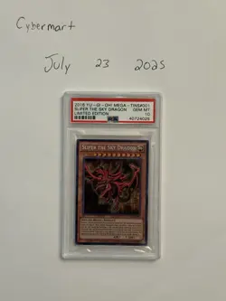 2016 Yu-Gi-Oh Mega Tins #001 SLIFER THE SKY DRAGON Limited Edition PSA 10 - Image 1