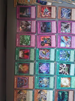 Yugioh 80 Card lot bundle includes rareU shiny stuff, exact as pictured YUG9 - Image 5